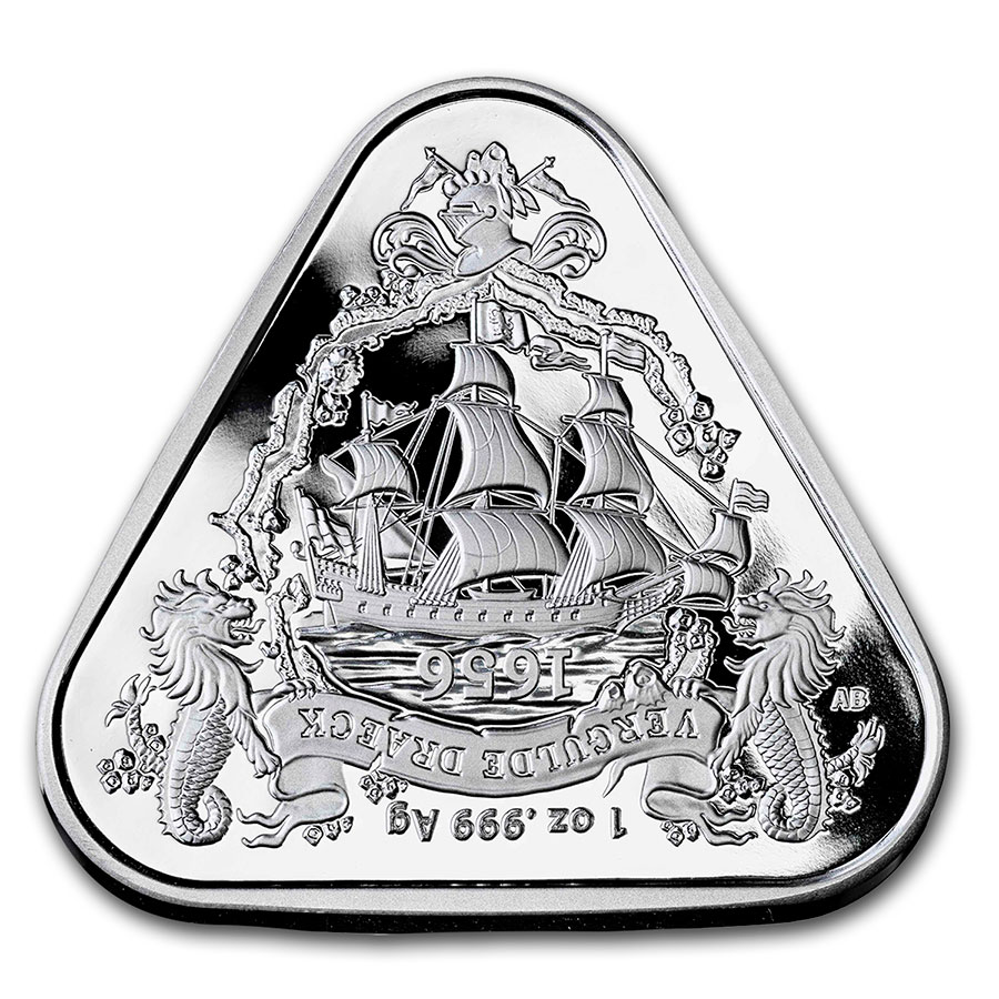 【70％OFF】 2020 AUS 1 oz Silver $1 Vergulde Draeck Shipwreck (Gilt 貨幣